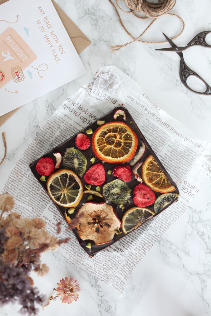 Fruity nama chocolate by Kexin